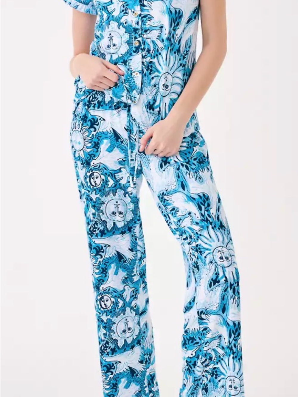 NWT Lilly Pulitzer XXL 30.5" Pajama Knit Pant ✨💲68